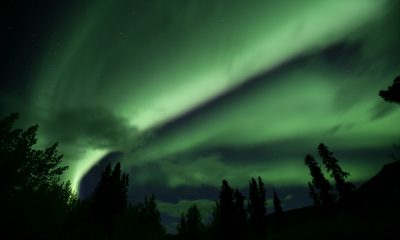 La magia de las auroras boreales en Yukón